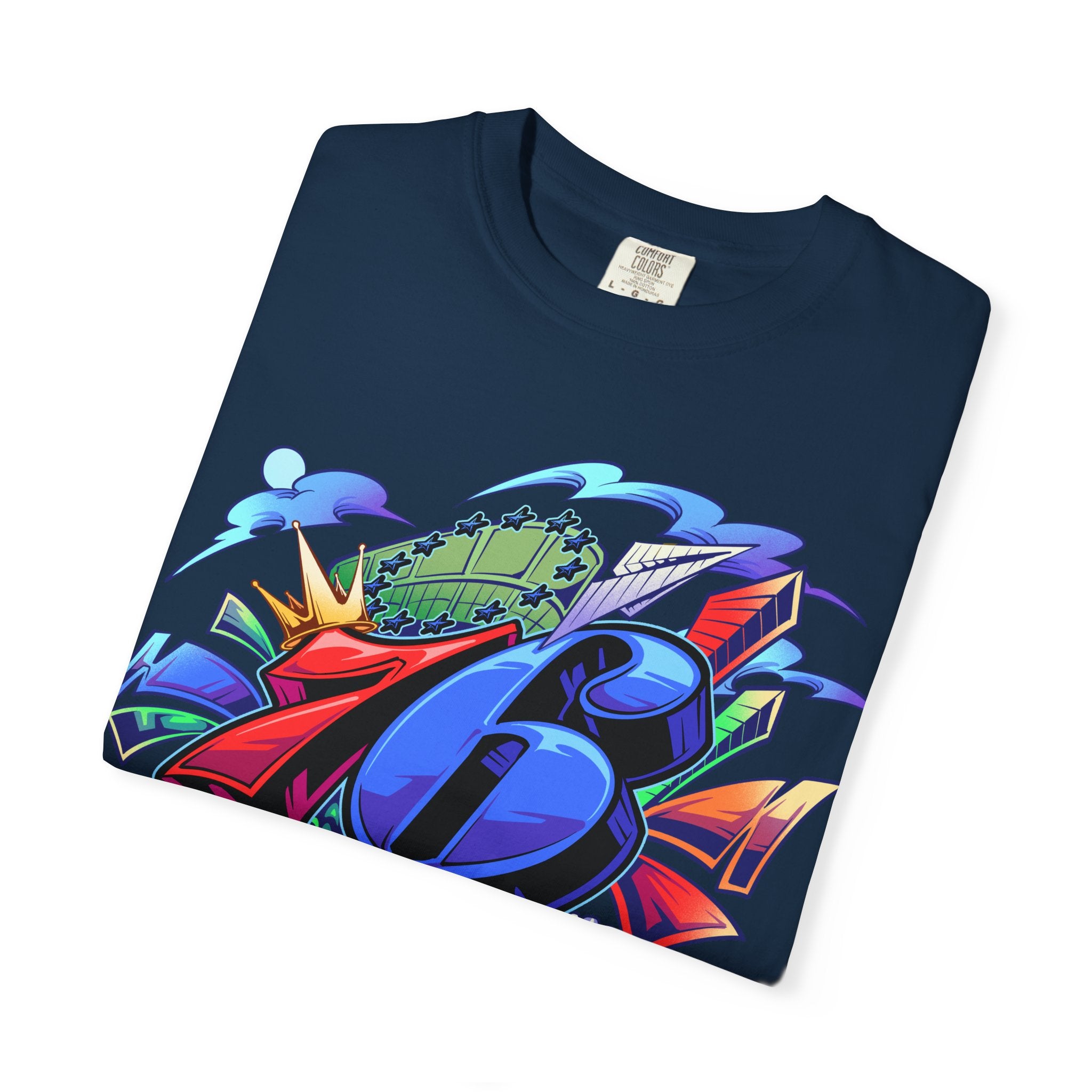 76ers/The SPECTRUM Unisex Garment-Dyed T-shirt
