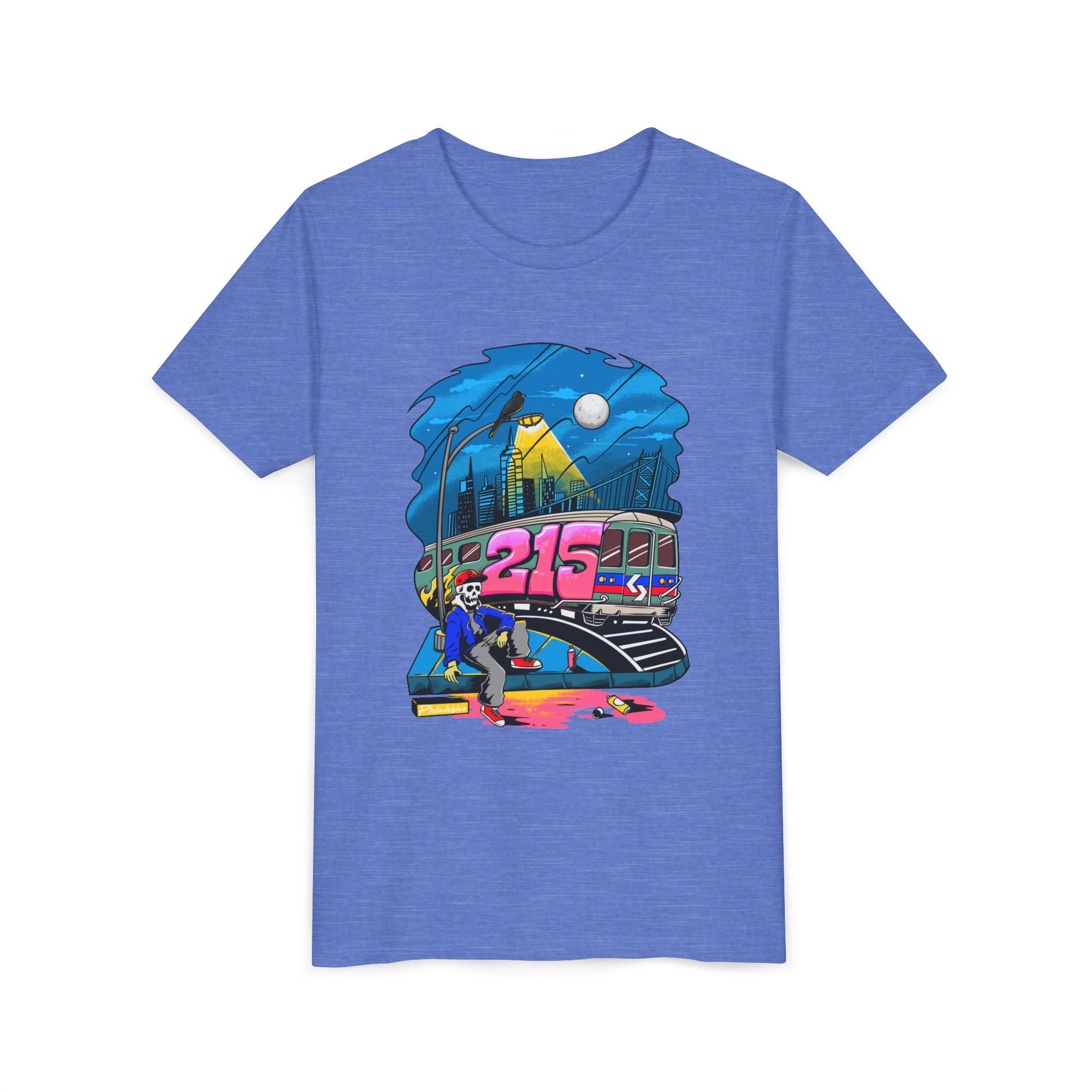 Youth Tee /215 Graffiti Subway Skate Scene