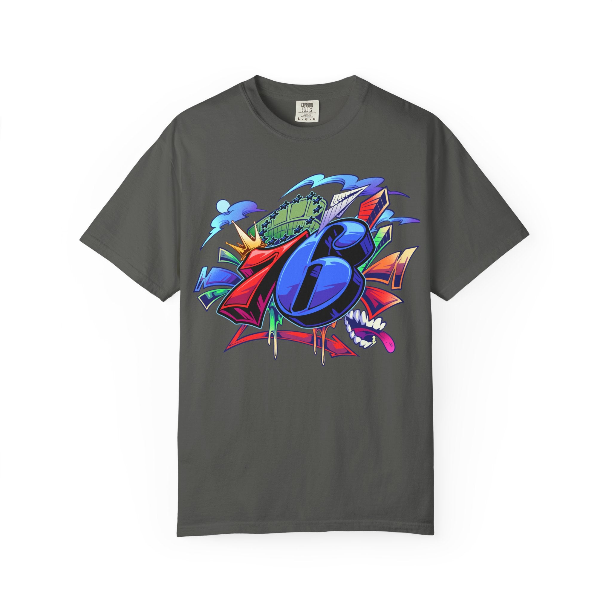 76ers/The SPECTRUM Unisex Garment-Dyed T-shirt