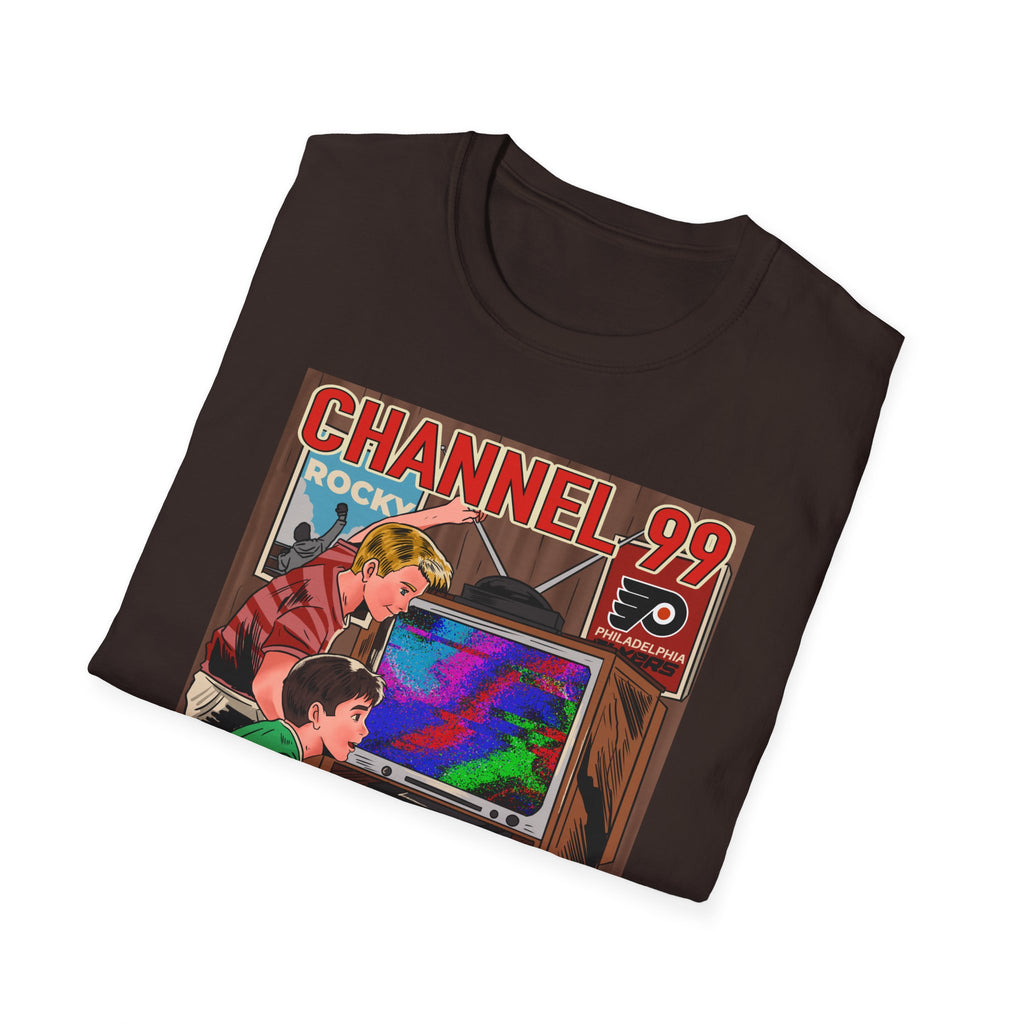 Retro Gaming T-Shirt — "Channel 99" If You Know, You Know Vintage Console Tee