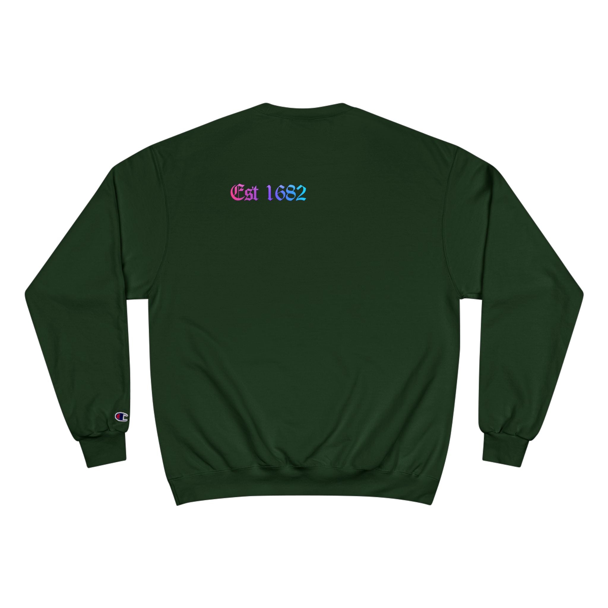 Champion Sweatshirt / "Declaration of Drip" Ben and Betsy Ivy League Campus Crewneck