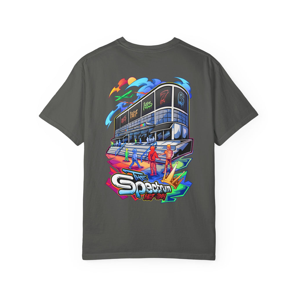 76ers/The SPECTRUM Unisex Garment-Dyed T-shirt
