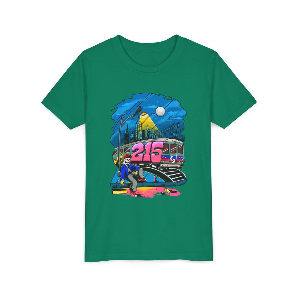 Youth Tee /215 Graffiti Subway Skate Scene