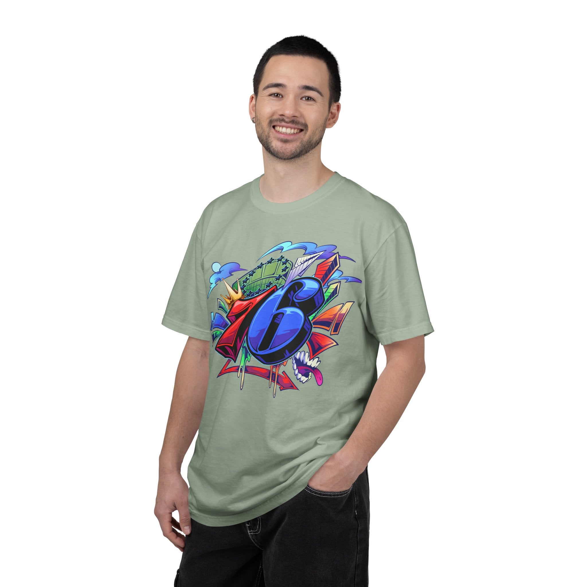 76ers/The SPECTRUM Unisex Garment-Dyed T-shirt