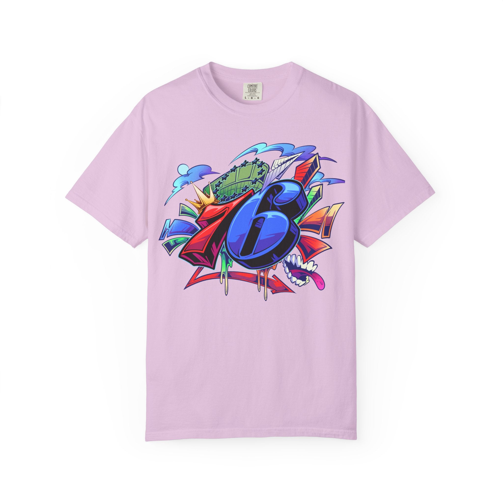 76ers/The SPECTRUM Unisex Garment-Dyed T-shirt