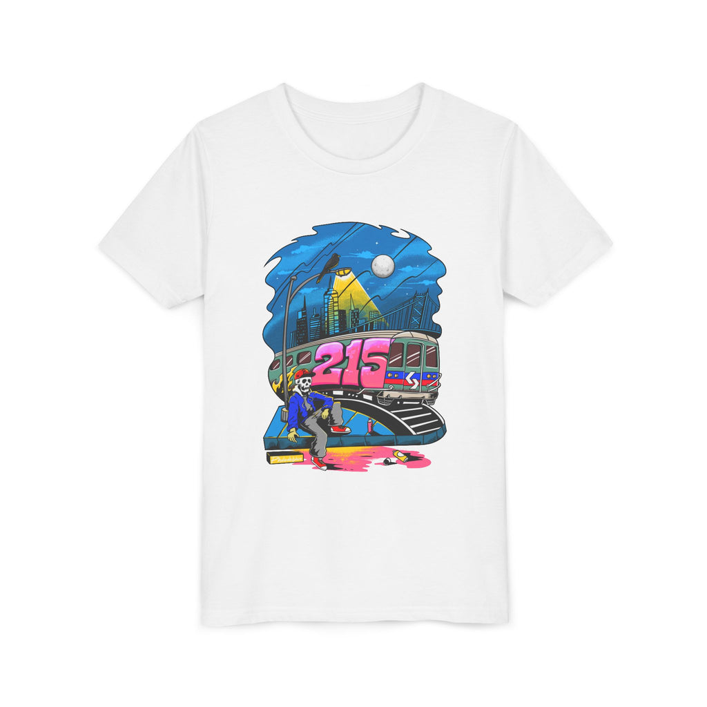 Youth Tee /215 Graffiti Subway Skate Scene