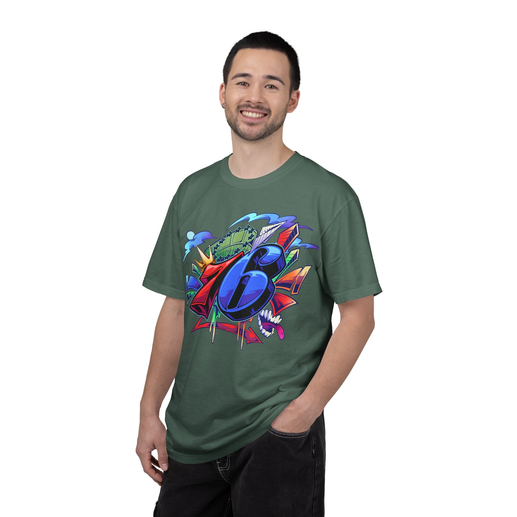 76ers/The SPECTRUM Unisex Garment-Dyed T-shirt
