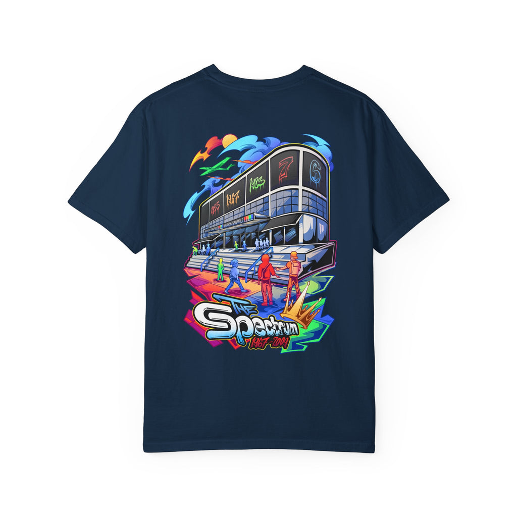 76ers/The SPECTRUM Unisex Garment-Dyed T-shirt