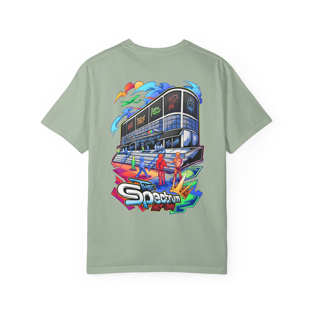 76ers/The SPECTRUM Unisex Garment-Dyed T-shirt