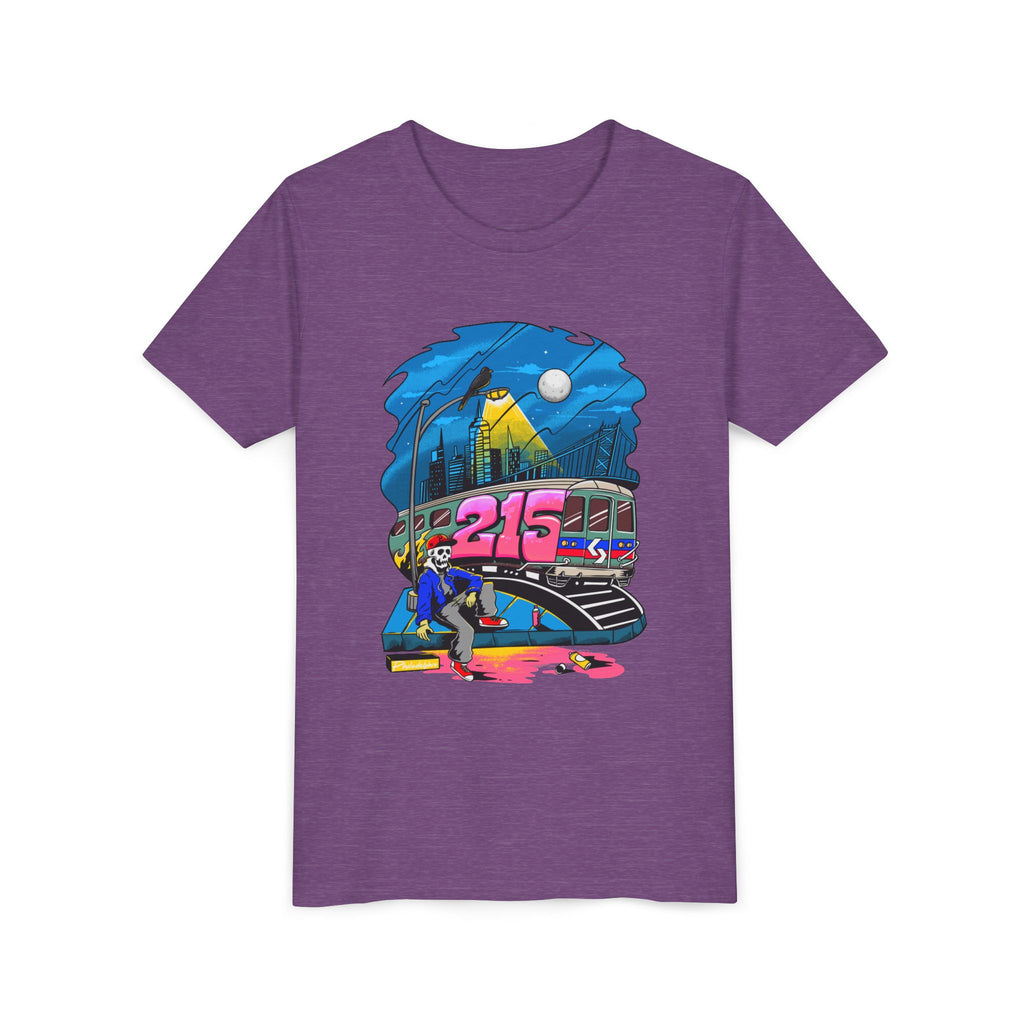 Youth Tee /215 Graffiti Subway Skate Scene