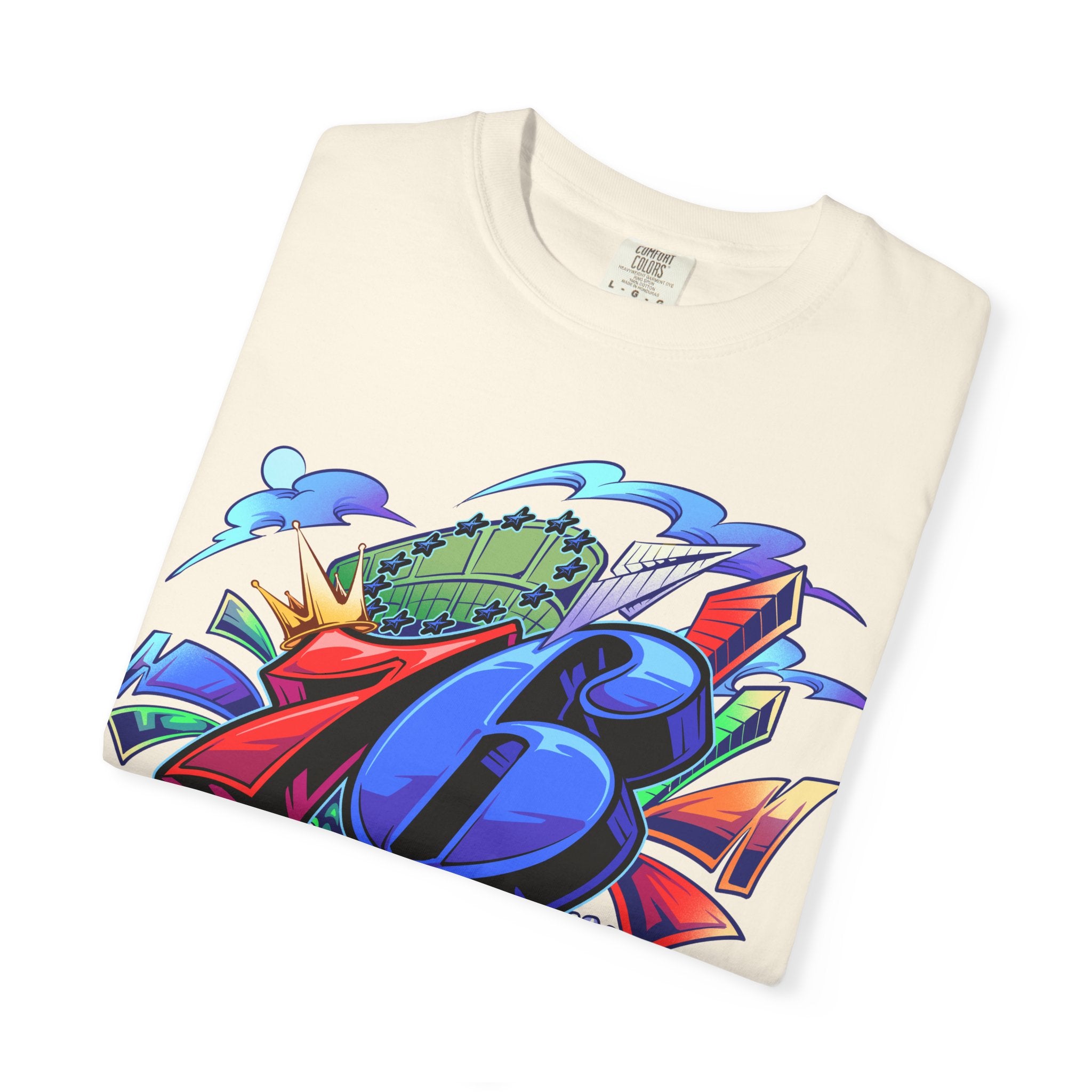 76ers/The SPECTRUM Unisex Garment-Dyed T-shirt