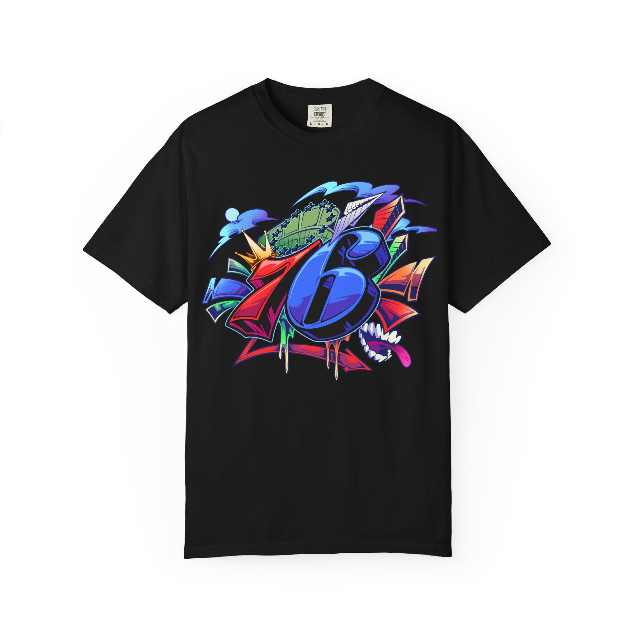 76ers/The SPECTRUM Unisex Garment-Dyed T-shirt