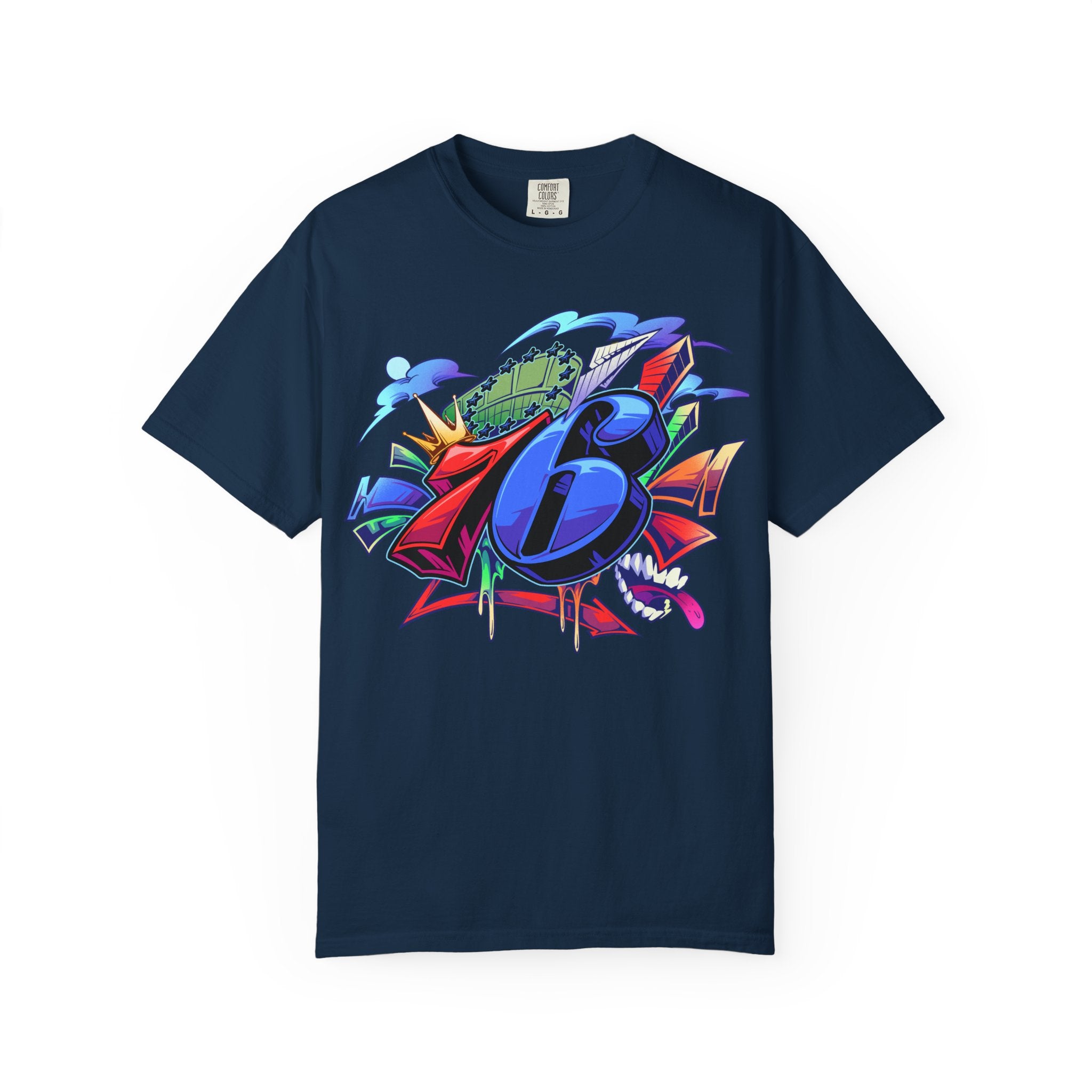 76ers/The SPECTRUM Unisex Garment-Dyed T-shirt