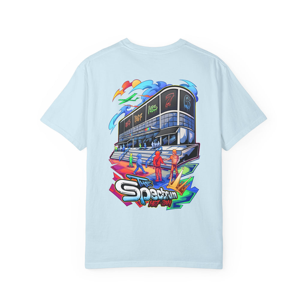 76ers/The SPECTRUM Unisex Garment-Dyed T-shirt