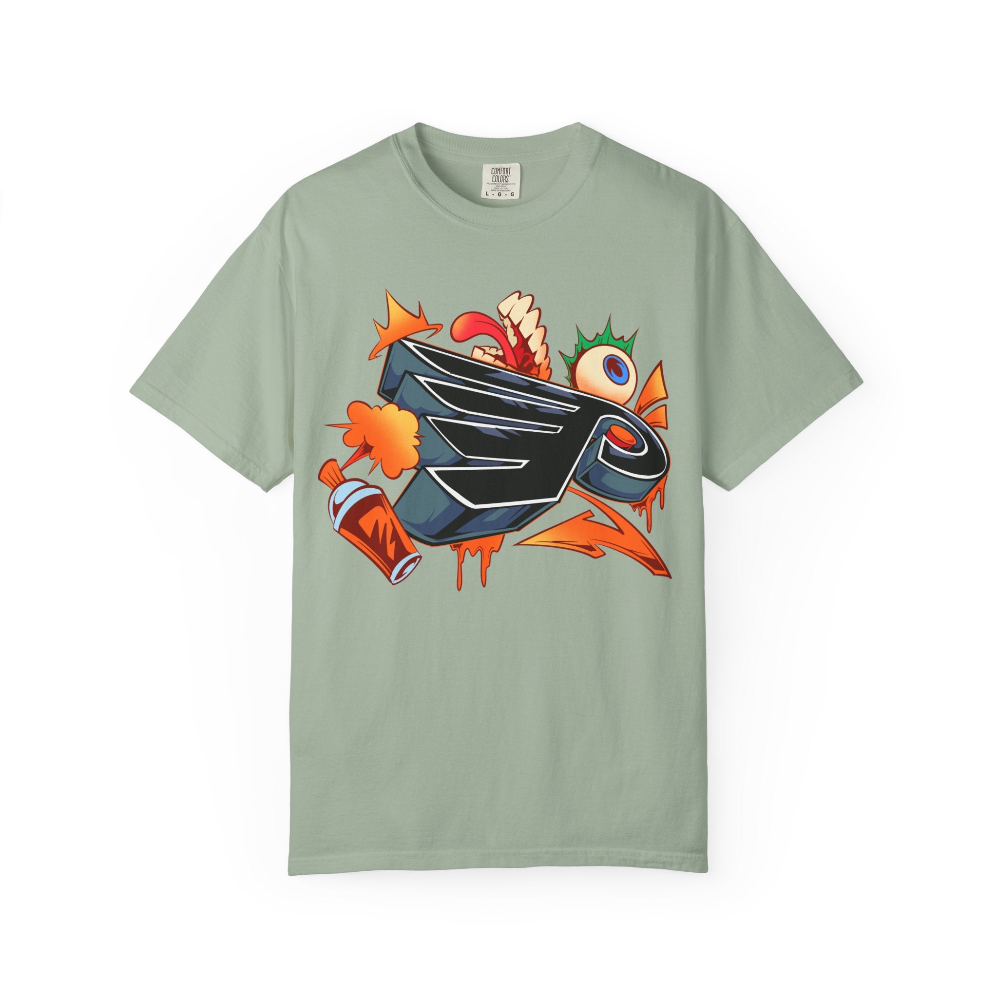 PHILADELPHIA FLYERS Wing_Street Style Grafitti