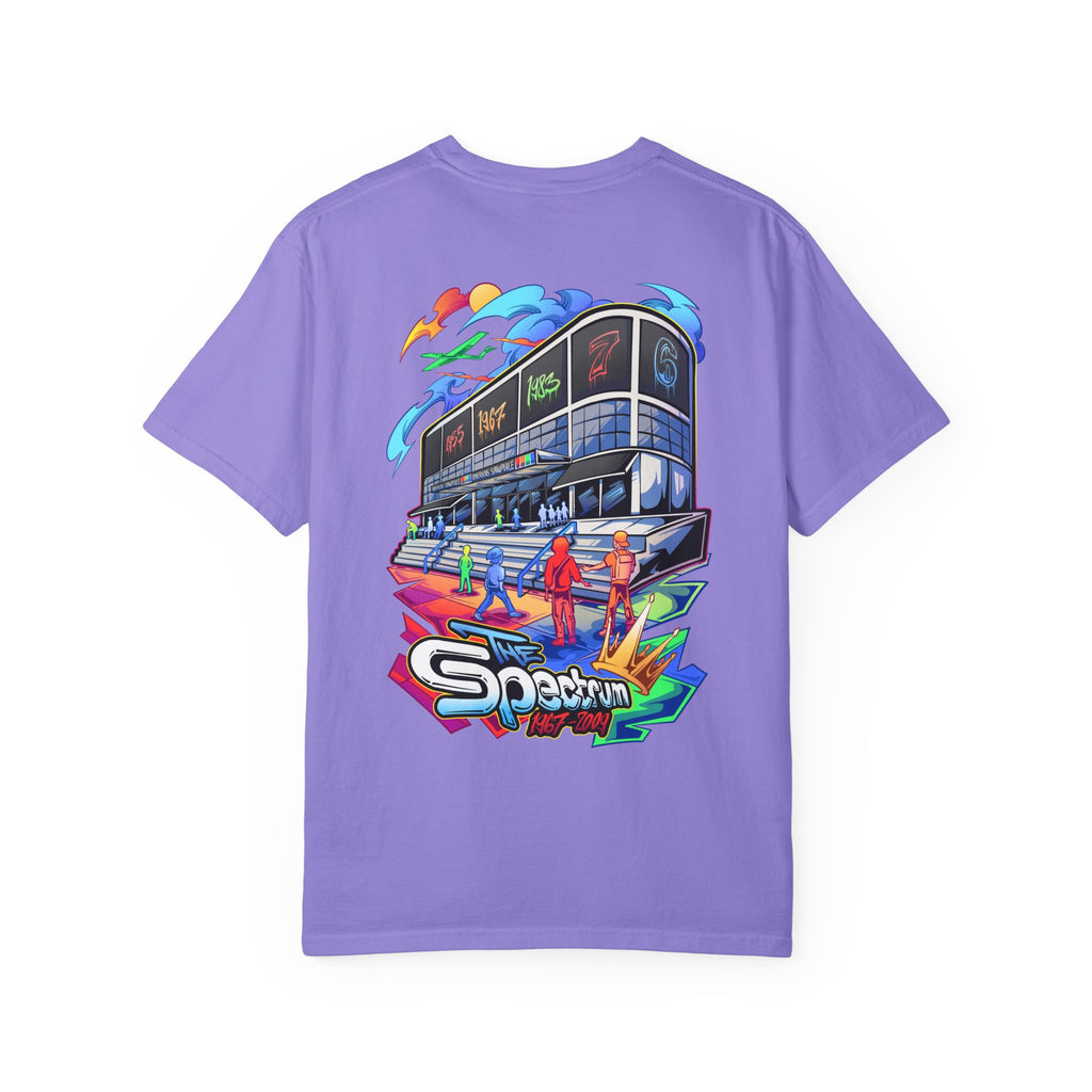 76ers/The SPECTRUM Unisex Garment-Dyed T-shirt