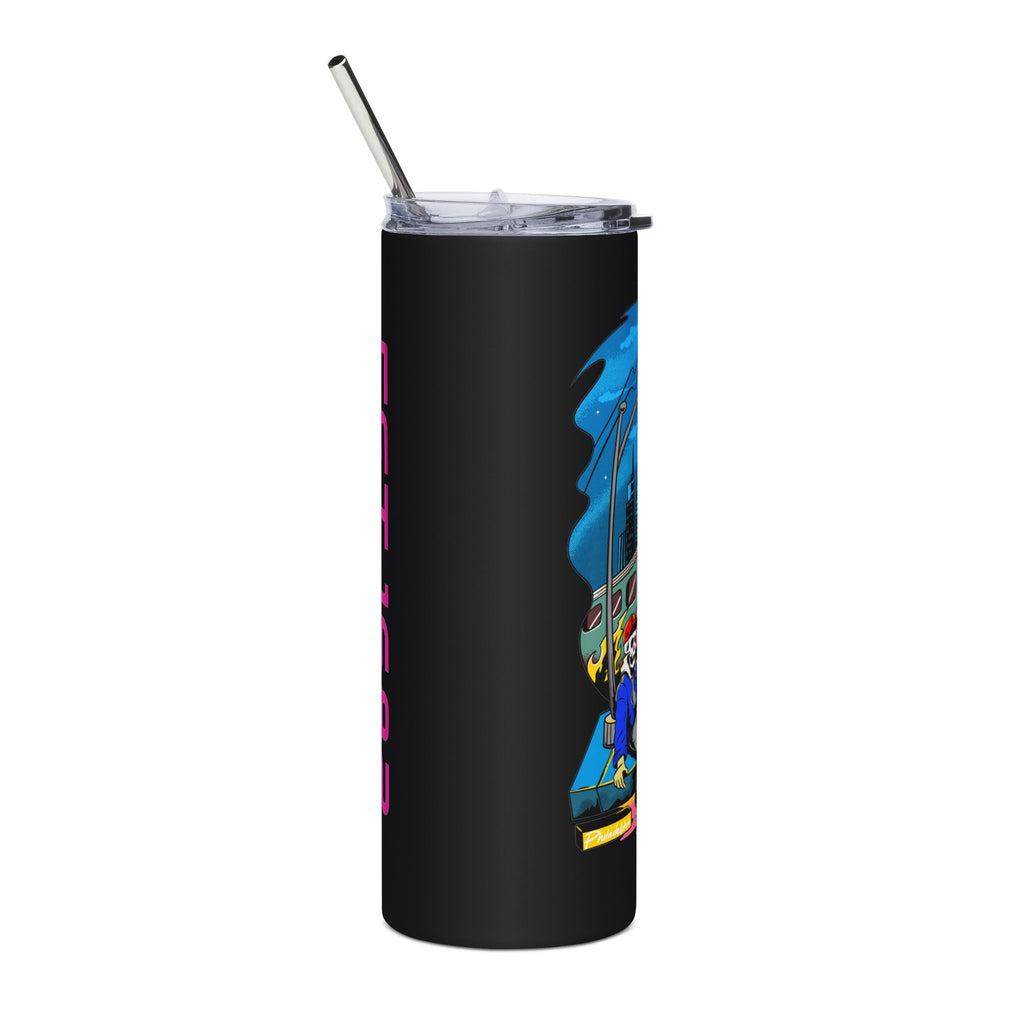 20oz Stainless Tumbler / Urban Graffiti '215' Philly Train Scene