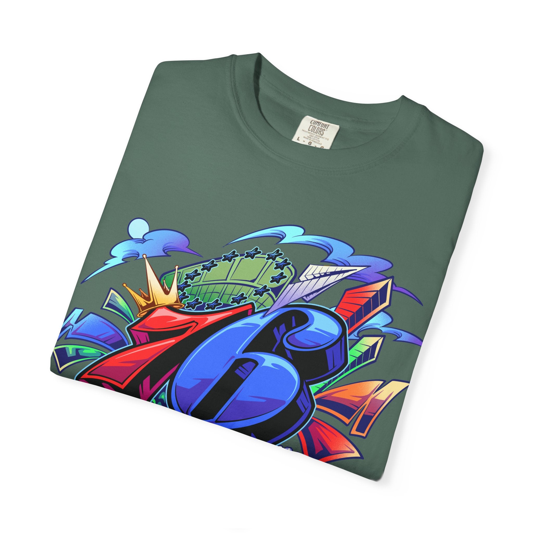 76ers/The SPECTRUM Unisex Garment-Dyed T-shirt