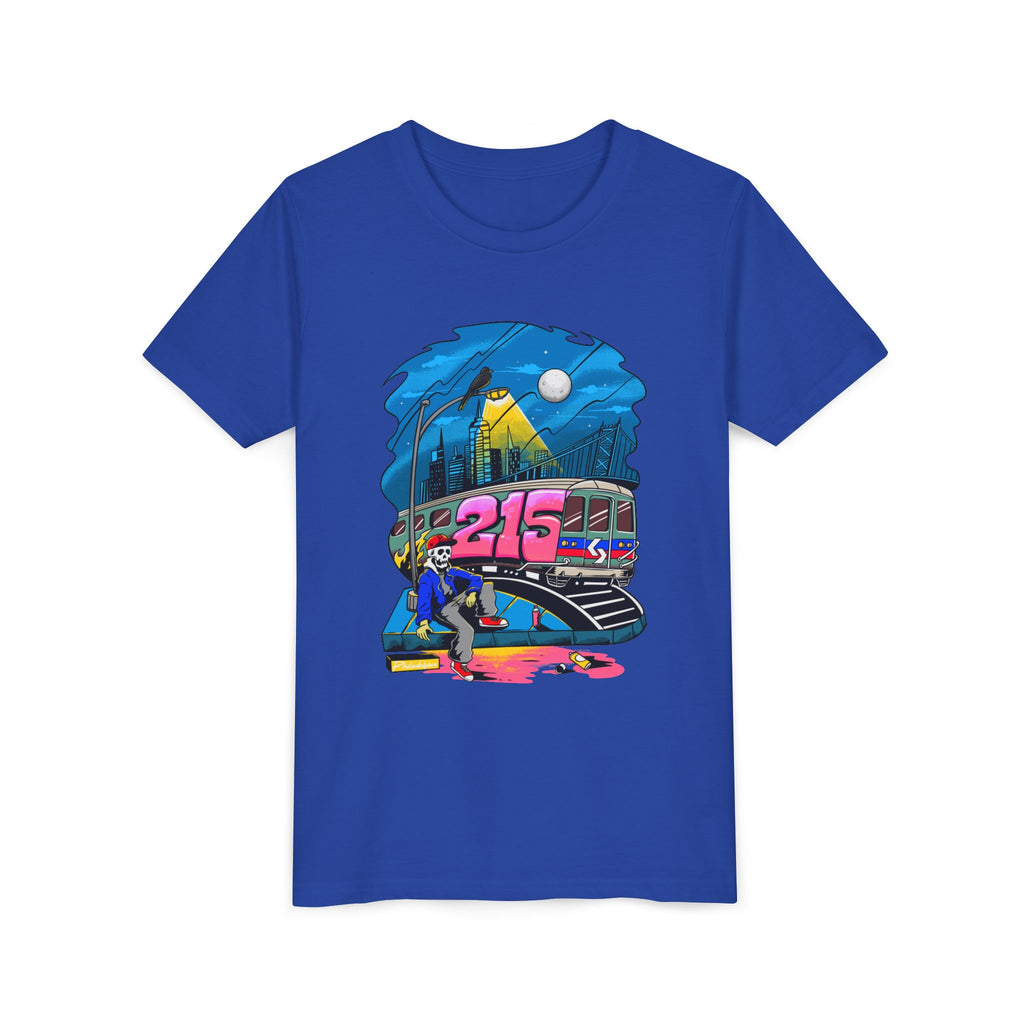 Youth Tee /215 Graffiti Subway Skate Scene