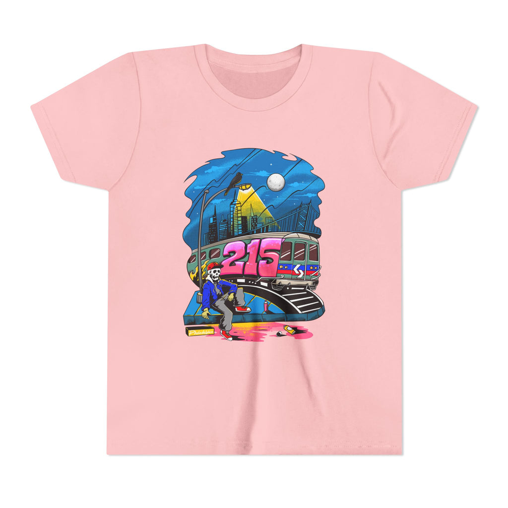Youth Tee /215 Graffiti Subway Skate Scene
