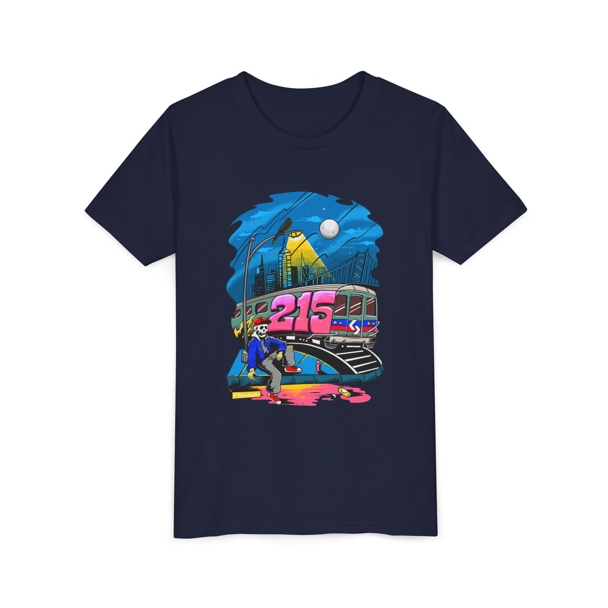 Youth Tee /215 Graffiti Subway Skate Scene