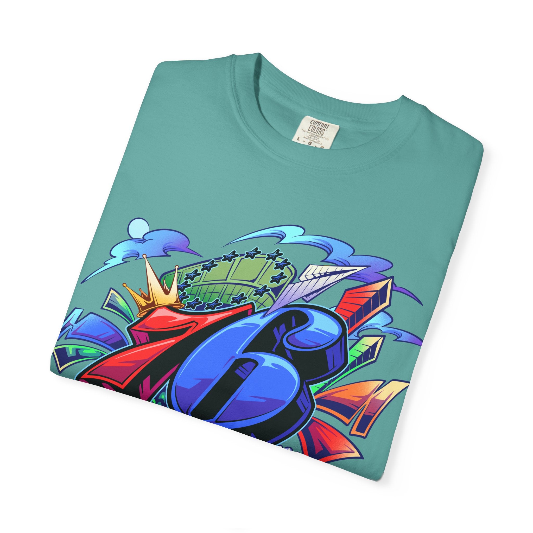 76ers/The SPECTRUM Unisex Garment-Dyed T-shirt