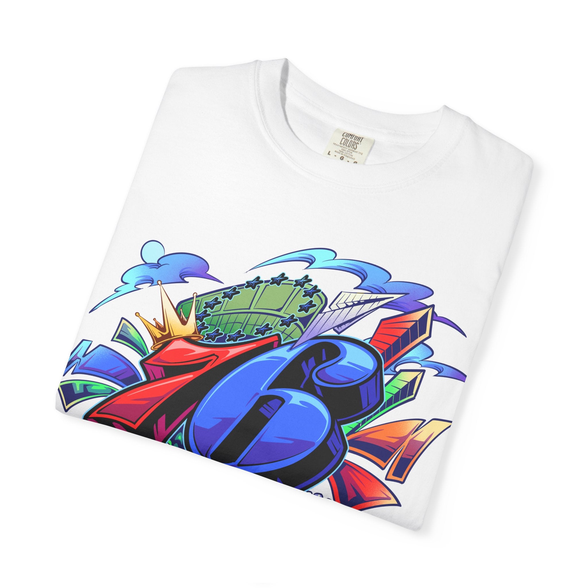 76ers/The SPECTRUM Unisex Garment-Dyed T-shirt