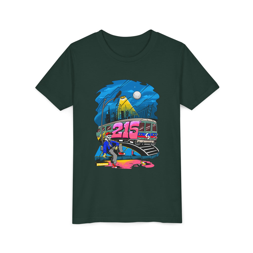 Youth Tee /215 Graffiti Subway Skate Scene