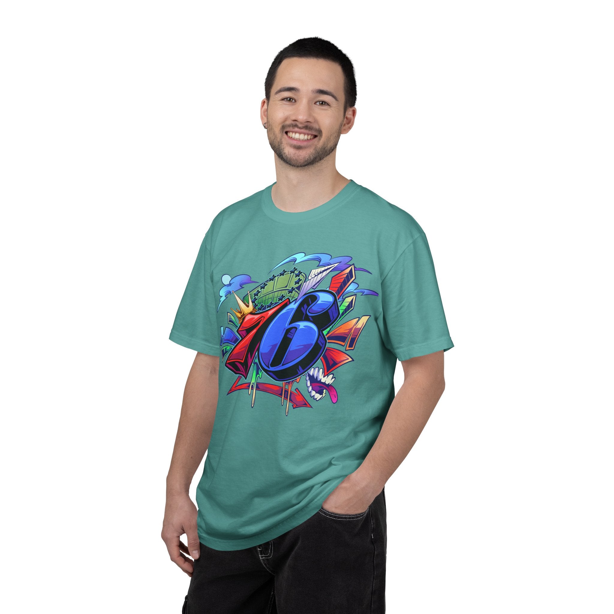 76ers/The SPECTRUM Unisex Garment-Dyed T-shirt