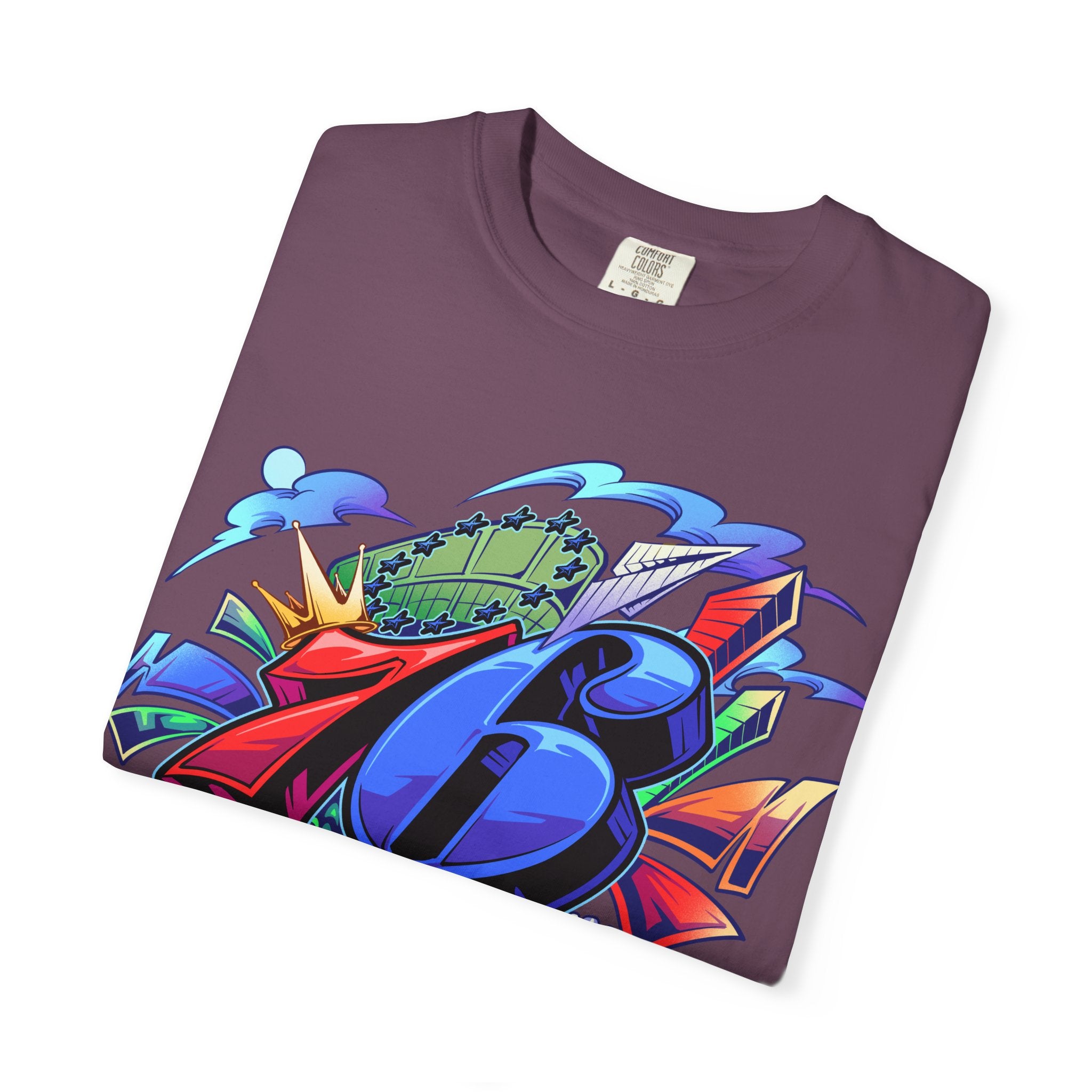 76ers/The SPECTRUM Unisex Garment-Dyed T-shirt