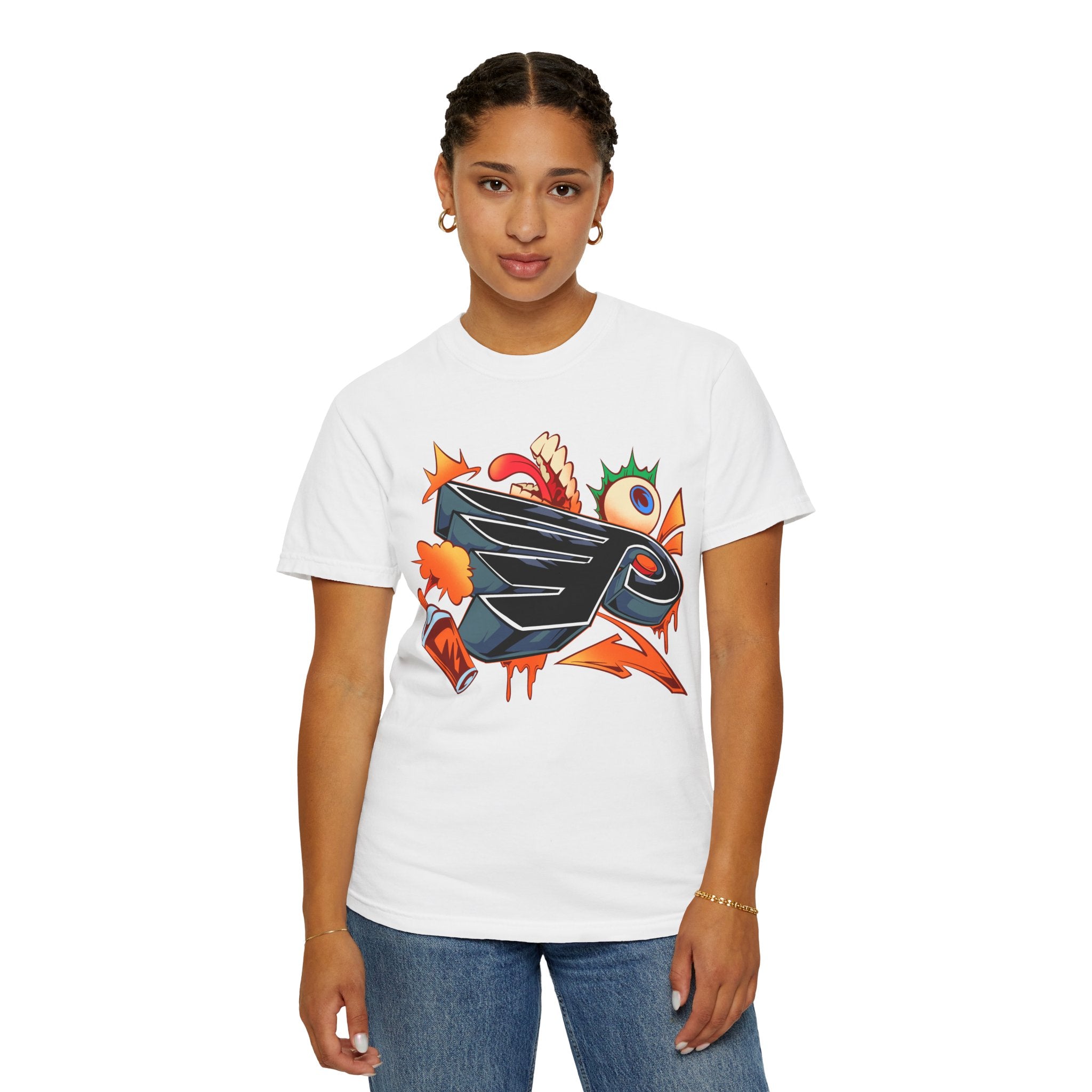 PHILADELPHIA FLYERS Wing_Street Style Grafitti