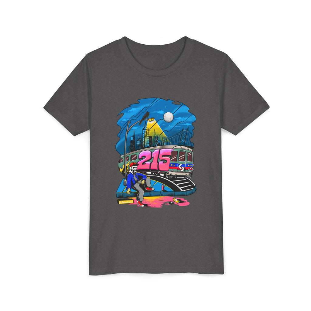 Youth Tee /215 Graffiti Subway Skate Scene