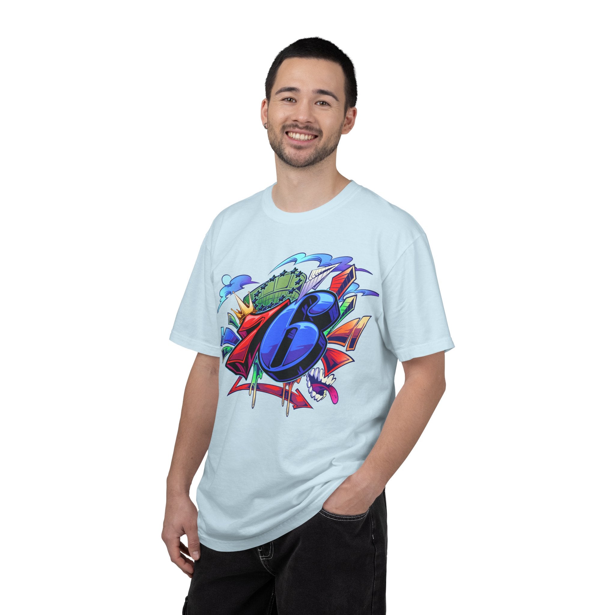 76ers/The SPECTRUM Unisex Garment-Dyed T-shirt