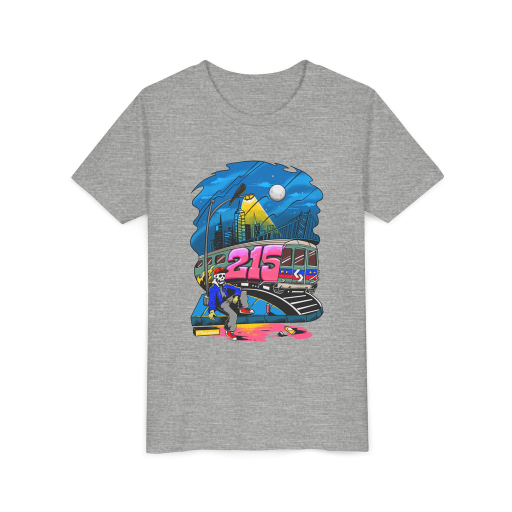 Youth Tee /215 Graffiti Subway Skate Scene