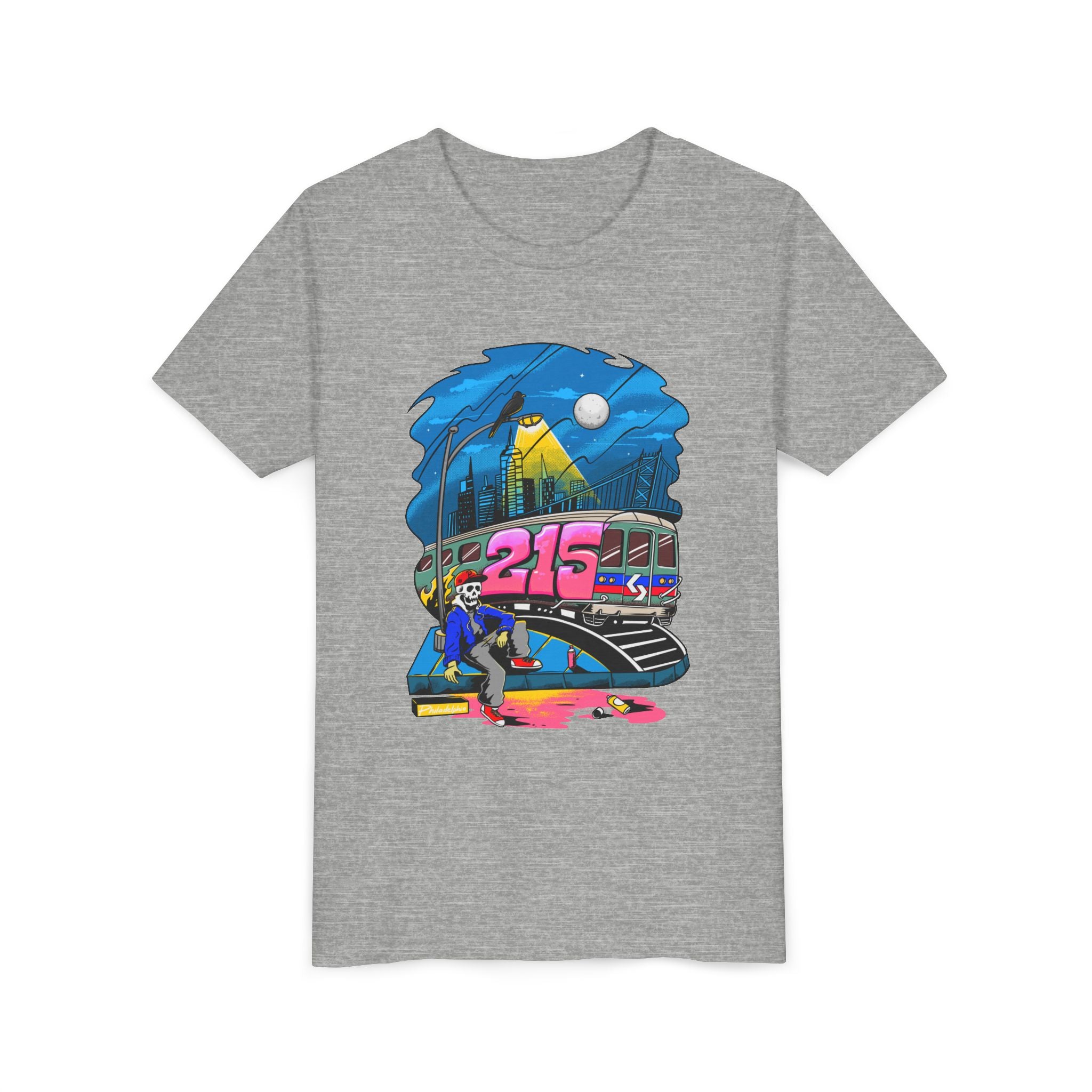 Youth Tee /215 Graffiti Subway Skate Scene