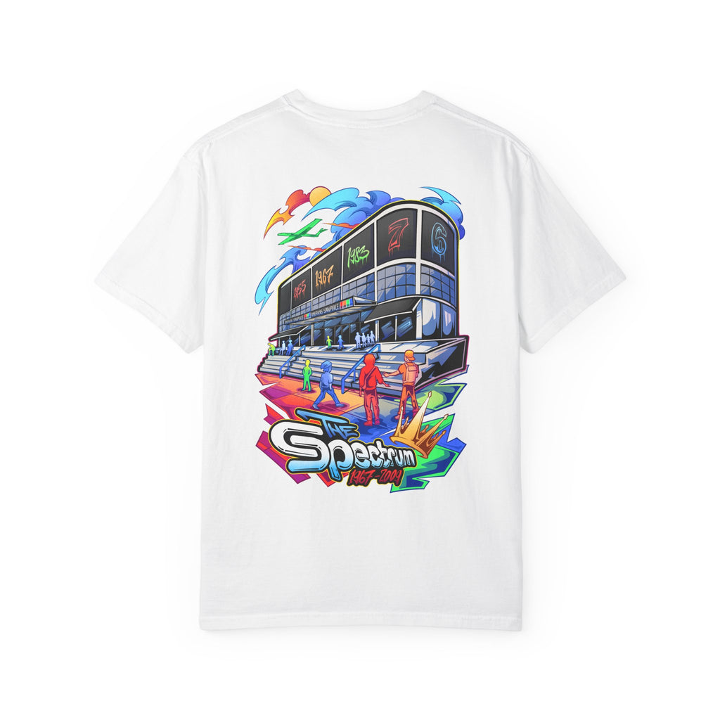 76ers/The SPECTRUM Unisex Garment-Dyed T-shirt