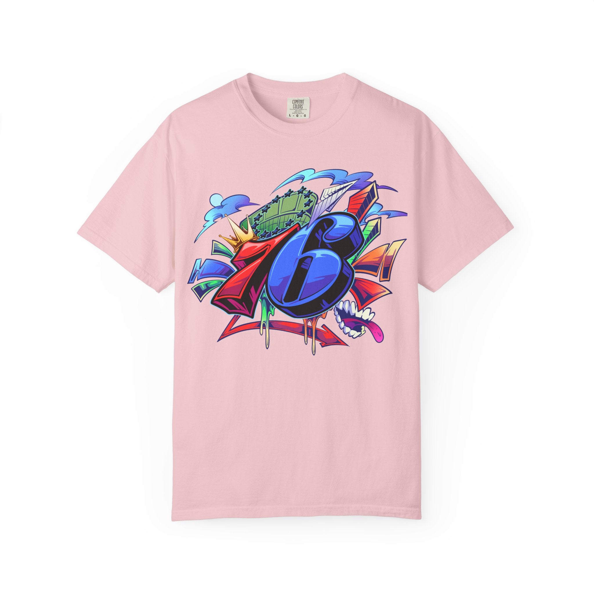 76ers/The SPECTRUM Unisex Garment-Dyed T-shirt