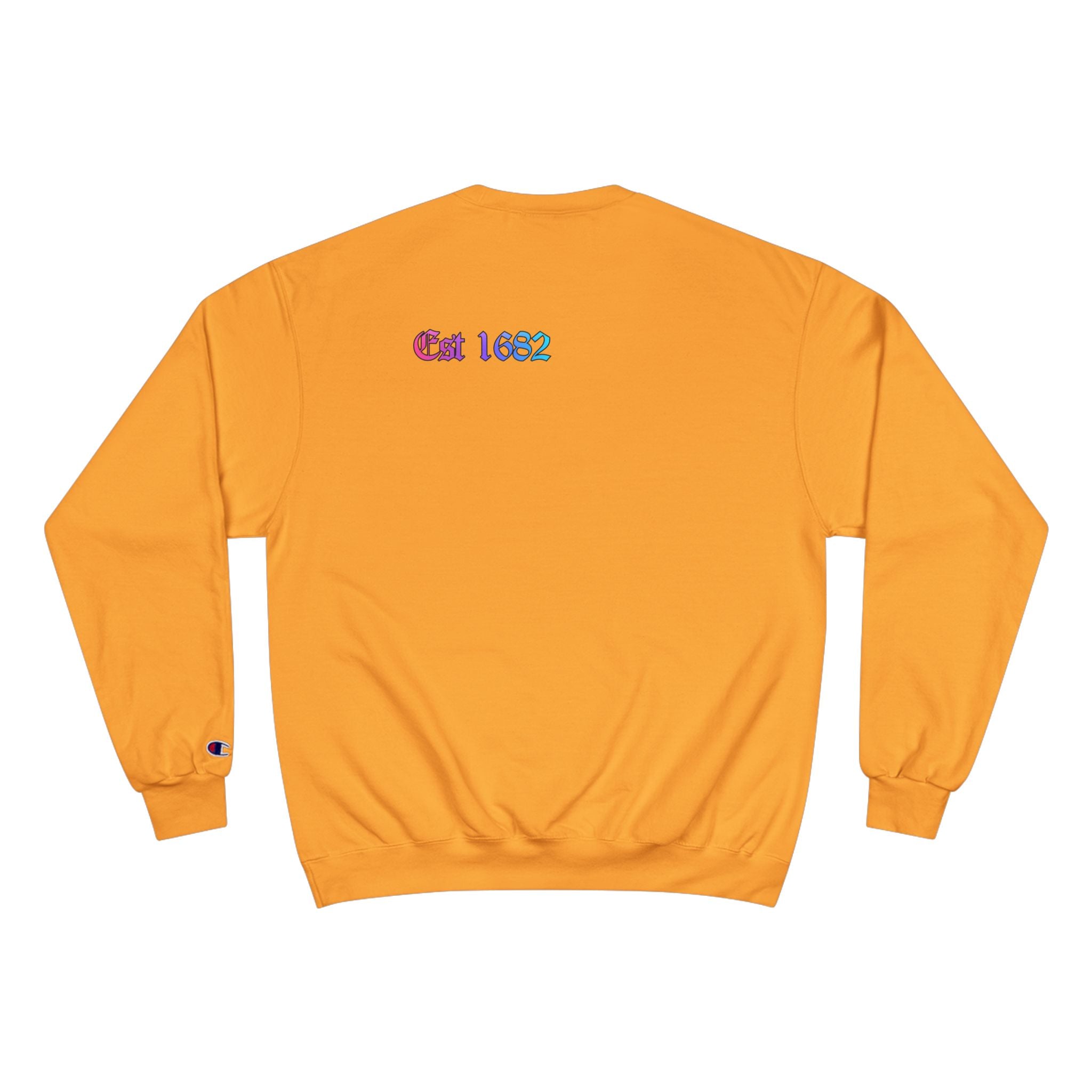 Champion Sweatshirt / "Declaration of Drip" Ben and Betsy Ivy League Campus Crewneck
