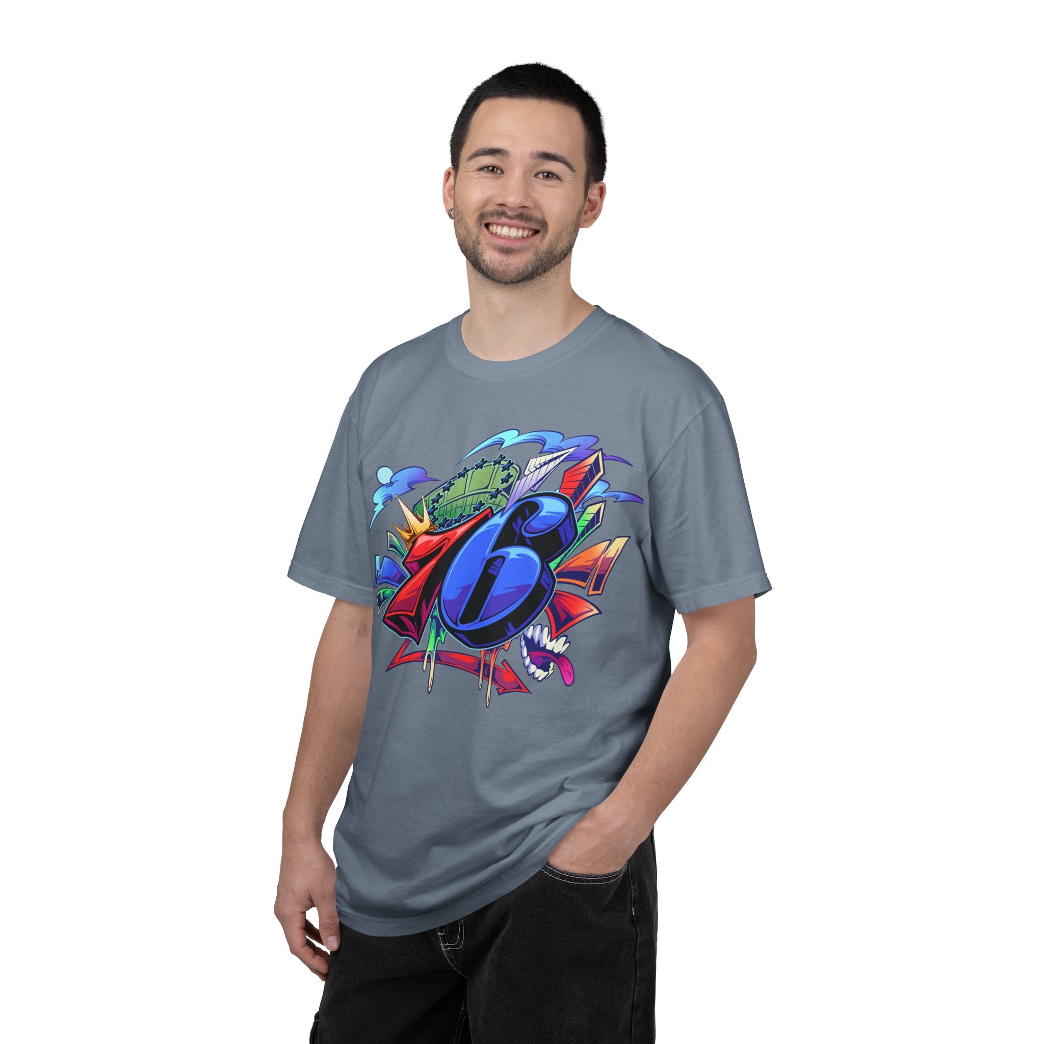 76ers/The SPECTRUM Unisex Garment-Dyed T-shirt