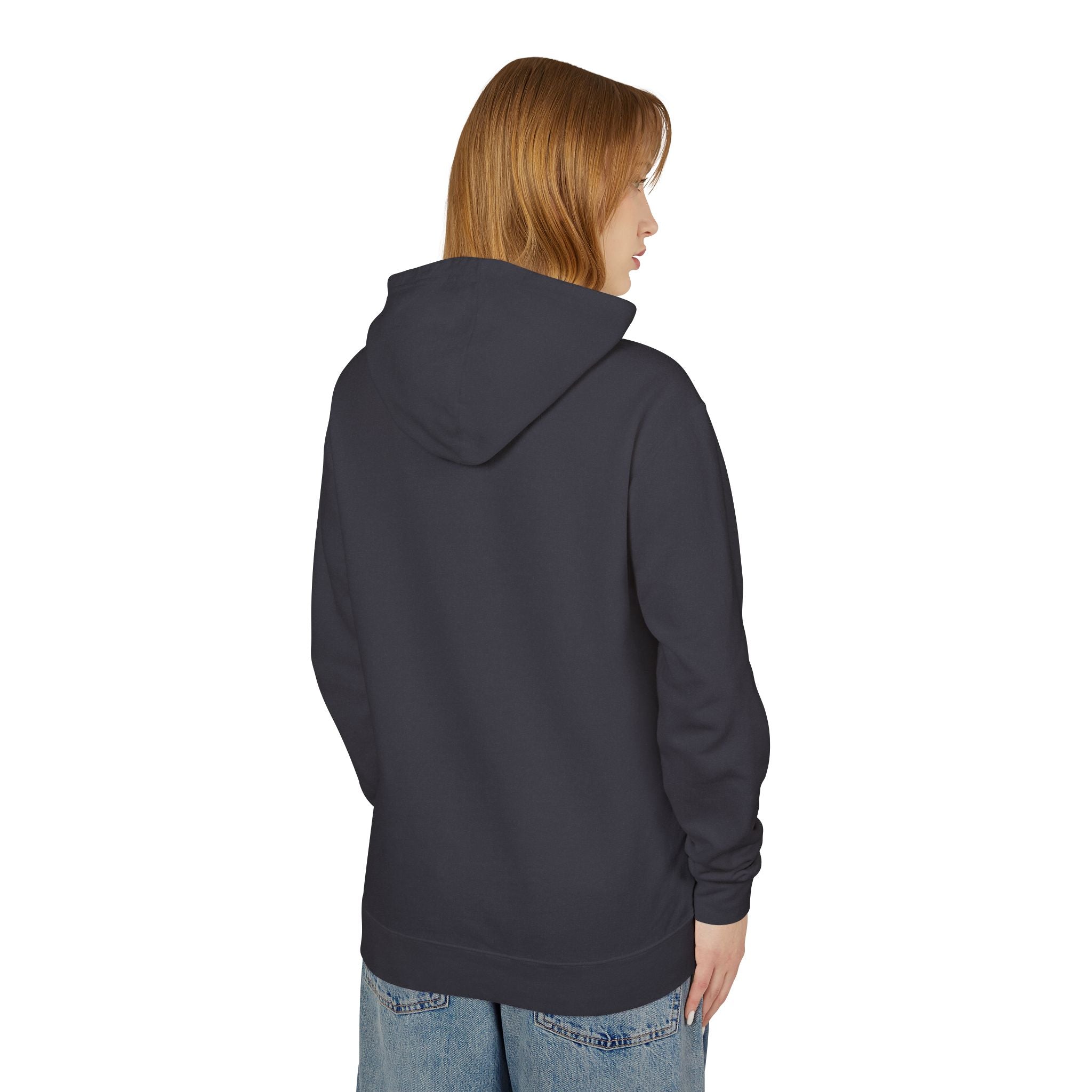 LOVE Fountain Hoodie — Retro Cityscape Graphic Pullover