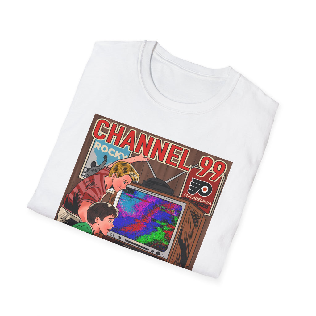 Retro Gaming T-Shirt — "Channel 99" If You Know, You Know Vintage Console Tee
