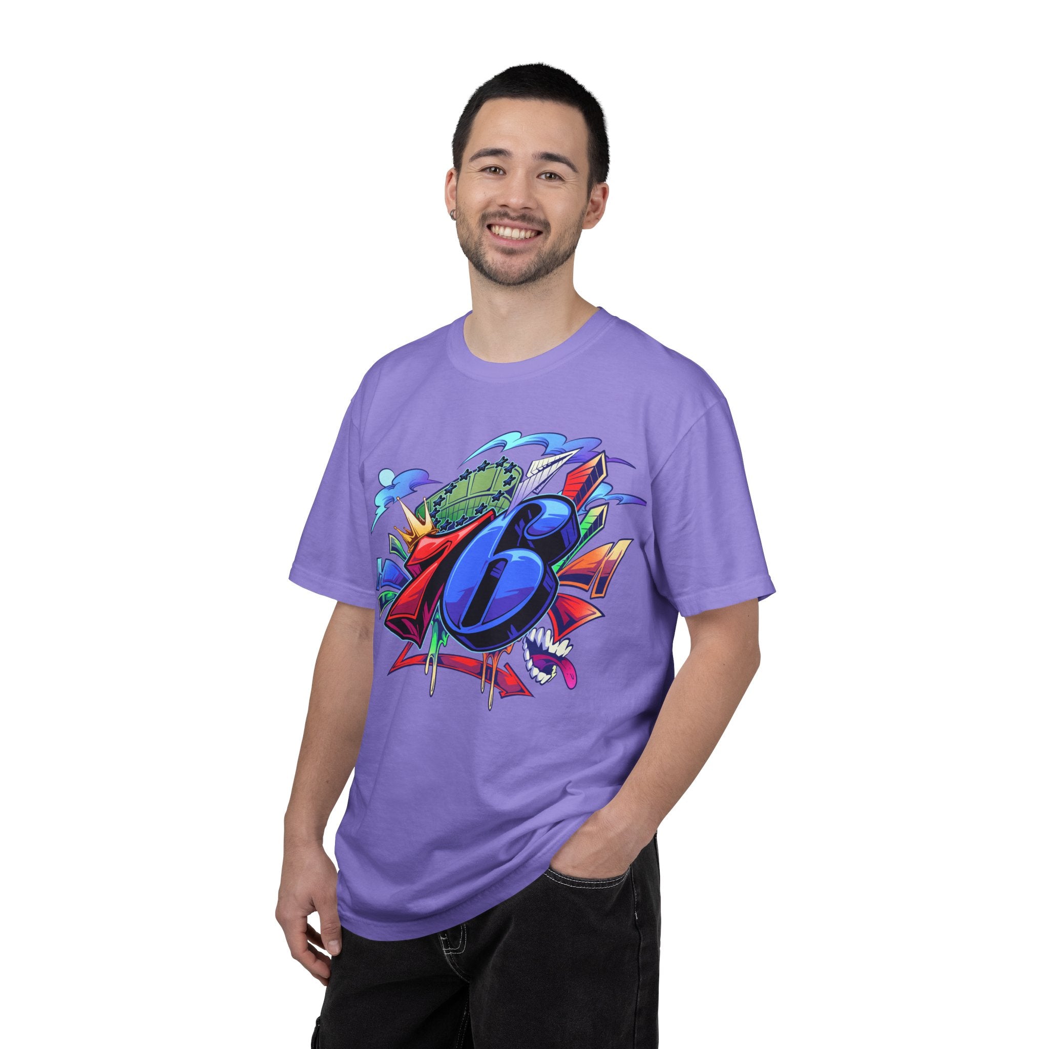 76ers/The SPECTRUM Unisex Garment-Dyed T-shirt