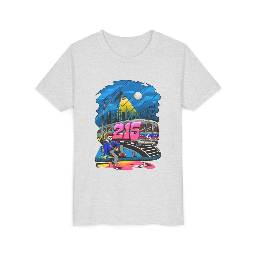 Youth Tee /215 Graffiti Subway Skate Scene