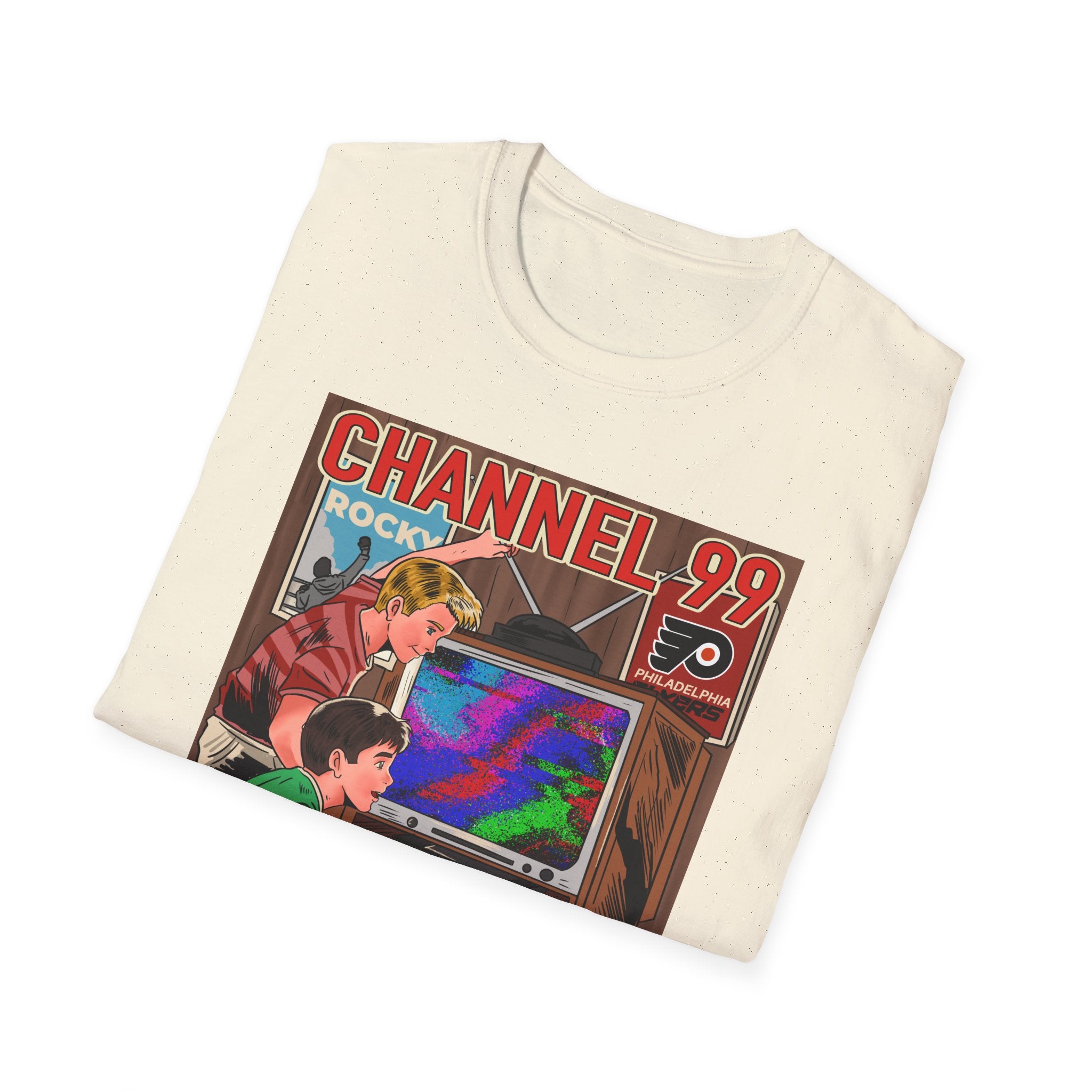 Retro Gaming T-Shirt — "Channel 99" If You Know, You Know Vintage Console Tee
