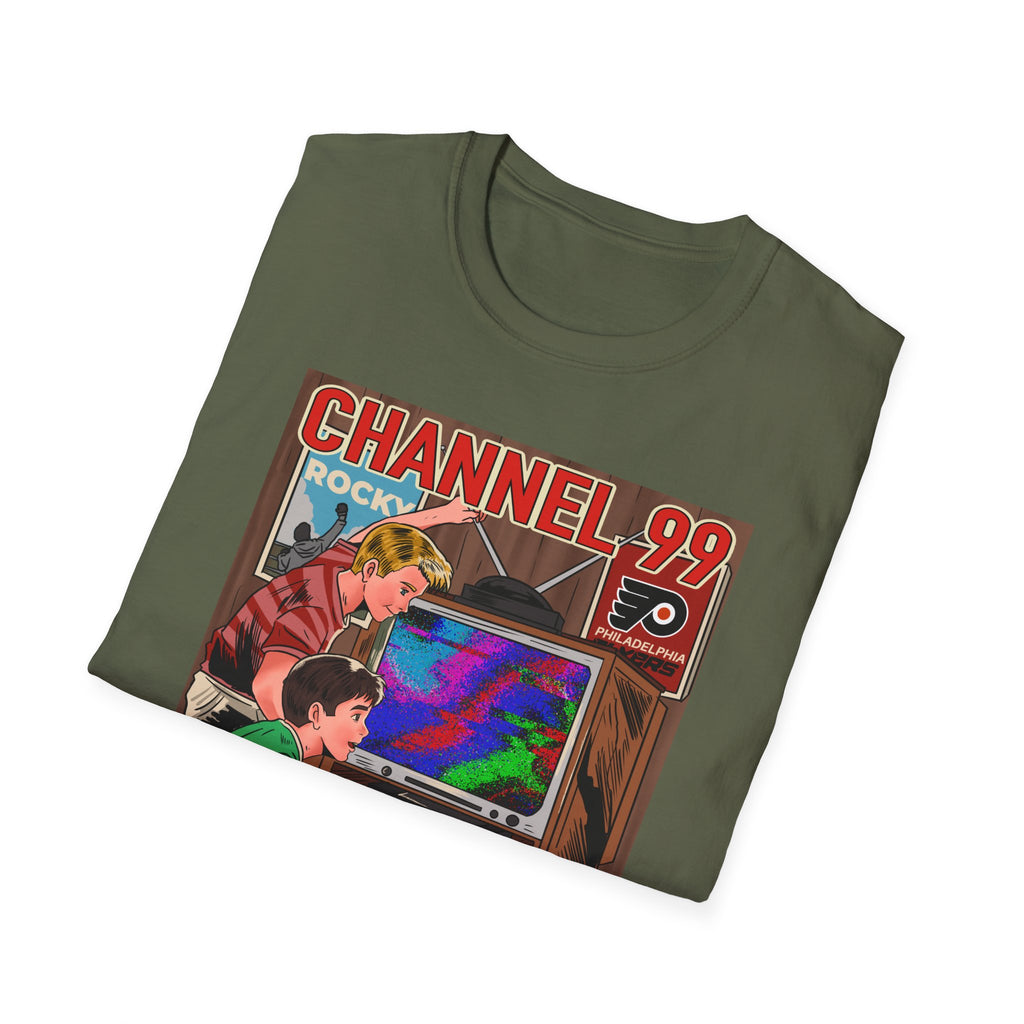 Retro Gaming T-Shirt — "Channel 99" If You Know, You Know Vintage Console Tee