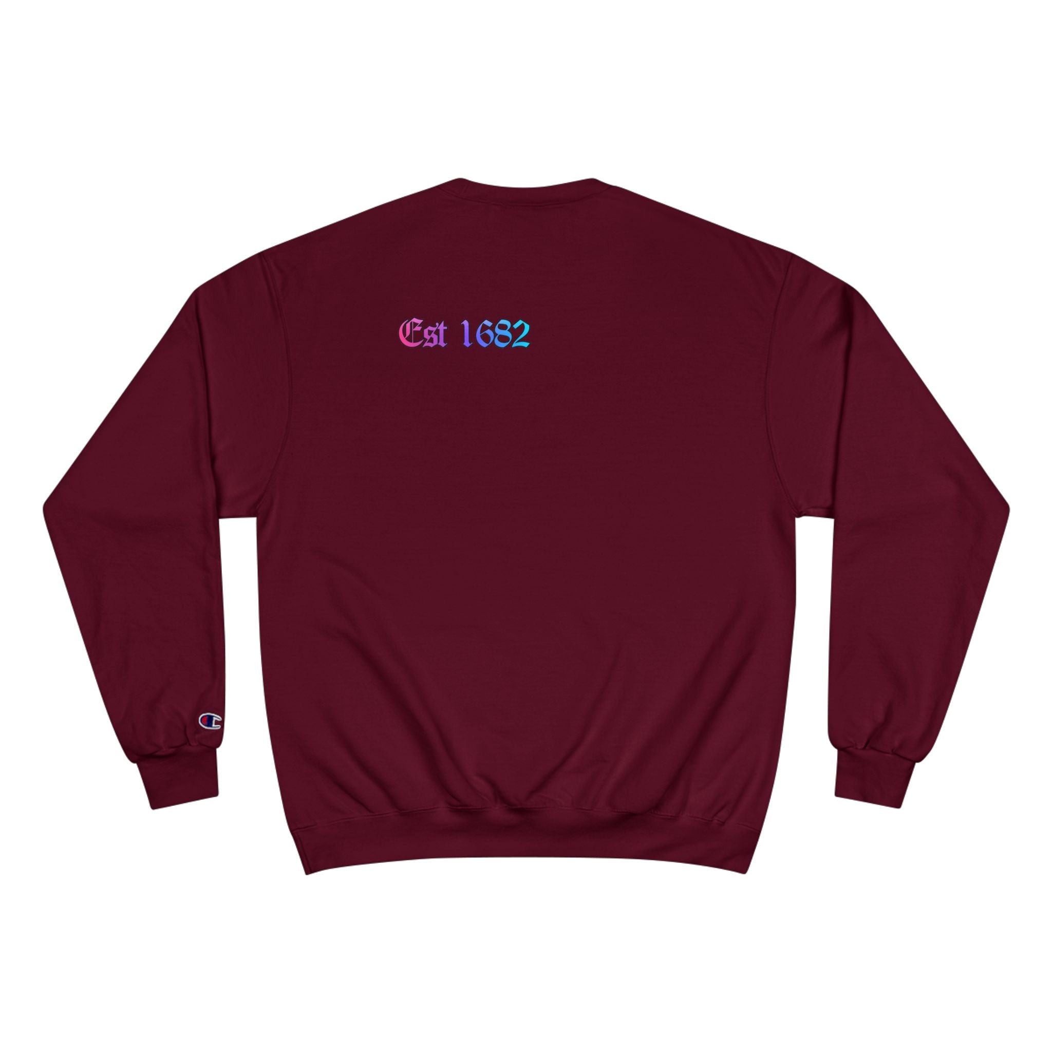 Champion Sweatshirt / "Declaration of Drip" Ben and Betsy Ivy League Campus Crewneck